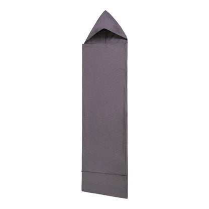 NESTLY hooded stretch sleep sack in grey