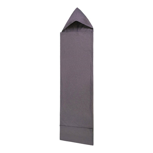 NESTLY hooded stretch sleep sack in grey